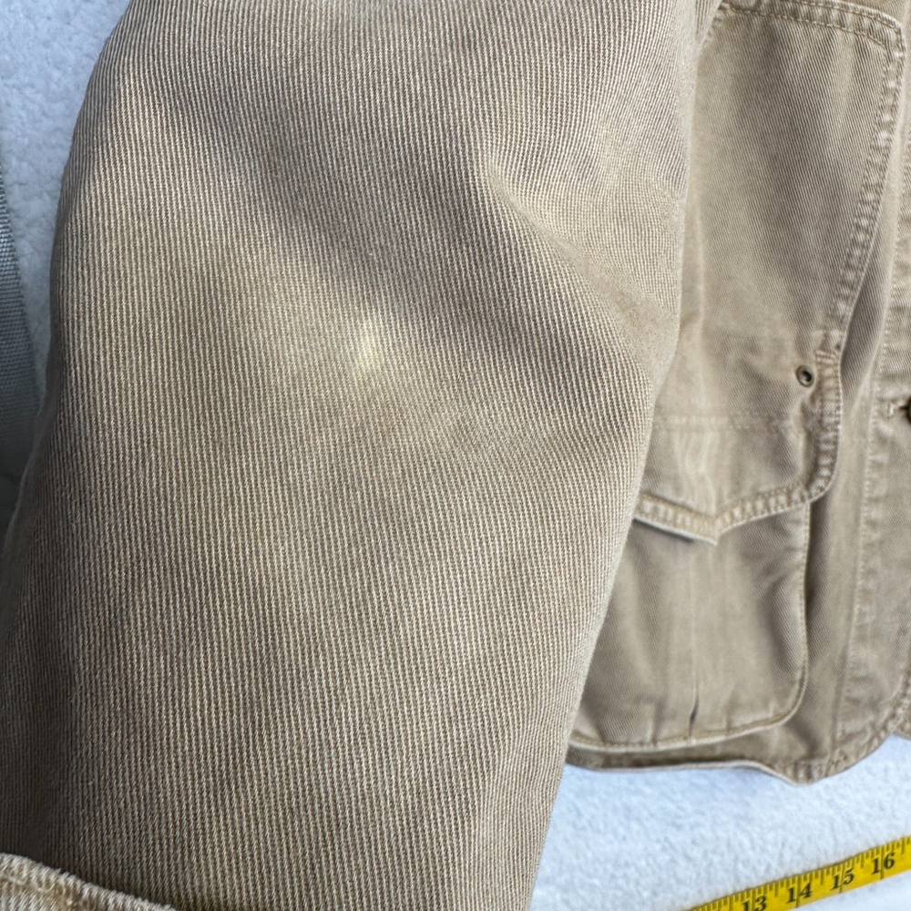 J.‎ Crew Vintage 2004 Field Safari Jacket Tan Women size S - Picture 10 of 13